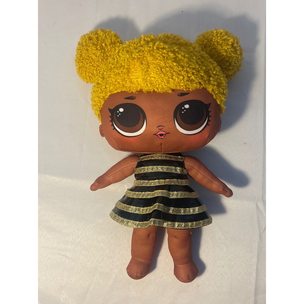 LOL Surprise Doll Plush Toy Bee Outfit Yellow Hair Large Eyes Cute Soft Gift‎